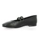 So send Ballerines cuir noir