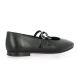 So send Ballerines cuir noir