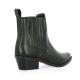 So send Boots cuir noir