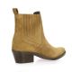So send Boots cuir velours tabac