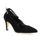 Maroli Escarpins cuir velours noir