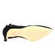 Maroli Escarpins cuir velours noir