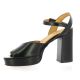 Maroli Nu pieds cuir noir