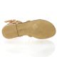 18+ Nu pieds cuir cognac