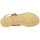 18+ Nu pieds cuir cognac