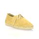 Pao Espadrille cuir velours camel