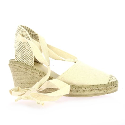 Pao Espadrille toile ecru