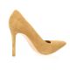 Vidi studio Escarpins cuir velours camel