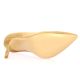 Vidi studio Escarpins cuir velours camel