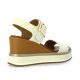 Inuovo Nu pieds cuir velours beige