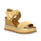 Inuovo Nu pieds cuir velours camel