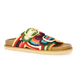 Inuovo Mules tissu multi