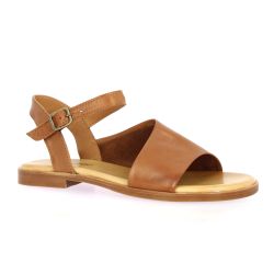 Creator Nu pieds cuir cognac