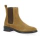 So send Boots cuir velours tabac