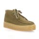 So send Boots cuir velours taupe fonce