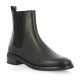 So send Boots cuir noir
