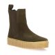 So send Boots cuir velours marron