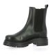 So send Boots cuir noir