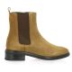 So send Boots cuir velours tabac