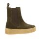 So send Boots cuir velours marron