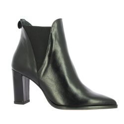 Maroli Boots cuir glacé noir
