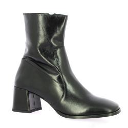 Maroli Boots cuir glacé noir