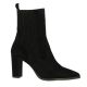 Maroli Boots cuir velours noir