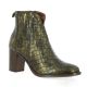 Maroli Boots cuir croco marron