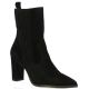 Maroli Boots cuir velours noir