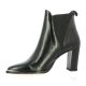 Maroli Boots cuir glacé noir
