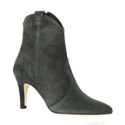 Maroli Boots cuir velours anthracite