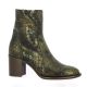 Maroli Boots cuir croco marron