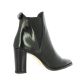 Maroli Boots cuir glacé noir