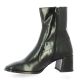 Maroli Boots cuir glacé noir