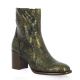 Maroli Boots cuir croco marron