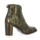 Maroli Boots cuir croco marron