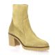 Maroli Boots cuir velours beige