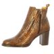 Maroli Boots cuir croco cognac