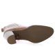Maroli Boots cuir croco cognac