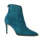 Maroli Boots cuir velours petrole