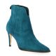 Maroli Boots cuir velours petrole