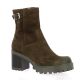 Spaziozero Boots cuir velours marron