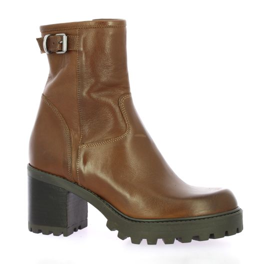 Spaziozero Boots cuir tabac