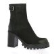 Spaziozero Boots cuir nubuck noir