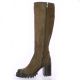 Spaziozero Bottes cuir nubuck tdm