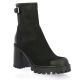 Spaziozero Boots cuir nubuck noir