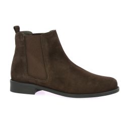 So send Boots cuir velours marron