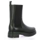 So send Boots cuir noir