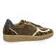Reqins Baskets cuir velours vison