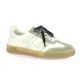 Up44 Baskets cuir blanc/argent